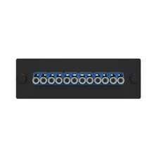 Panduit FAP12WBULCZ 12 Fiber LC Simplex Front Loading Fiber Optic Adapter Panel picture