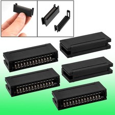 5 Pcs 26 Pin 2.54mm Pitch IDC Type Card Edge Slot Connector Black picture