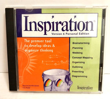 INSPIRATION Version 6 Personal Edition Develop Ideas.. CD / PC & MAC picture