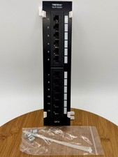 TrendNet TC-P12C6V Cat6 Unshielded Wall Mount Patch Panel with Bracket picture