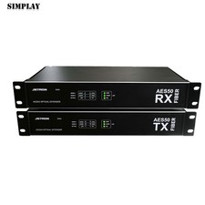 DN50 2-CH AES50 Optical Fiber Extender 2-IN-1 Tuning Light Transmission Device picture