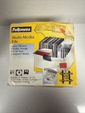 Fellowes Workstation Multi Media Disk Tray -Off White 1998 New Old Stock picture