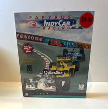 NEW & SEALED Papyrus Indy Car Racing II Big Box PC & Mac Sierra 1996 picture