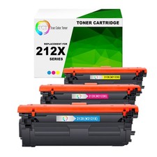 3 Pack TCT Premium 212X CYM HY for Compatible HP LaserJet MFP M578c Toner picture