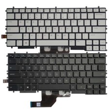 Laptop New For DELL G7 15 7500 Keyboard US With Backlit 0YFK2V Black/White picture