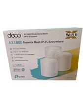 TP-Link Deco X20 AX1800 WiFi 6 Mesh Router System 3-Pack Brand New Open Box picture