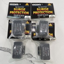 Lot of 4 DITEK DTK-MRJ45C5E High Speed Data RJ45 Surge Protectors New Voice Data picture