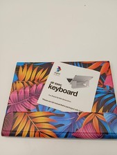 Digital Basics Air Exec Keyboard Case IPad A16/10th Gen Tropical Multicolor picture