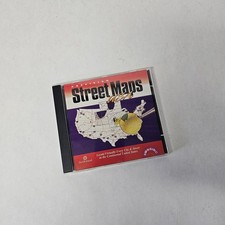 Precision Street Maps USA CD-ROM Software for Windows 95 3.1 98 NT Vintage Map picture