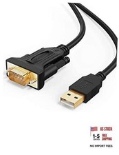 USB to RS232 Serial Adapter Cable, DB9, 3FT/ 1M - USB to RS 3.3FT FTDI Chipset picture