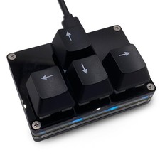 Mini 4-Key Keypad WASD Arrow Key Keycaps Keyboard One-Handed Mechanical Gamin... picture
