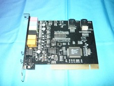 Vintage SIMT225A PCI 7.1 Surround Sound Card SPDIF Used Good CMI8768 picture