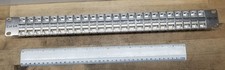 New Tripp Lite 48 Port Rackmount Cat 6a Shielded Feedthrough Patch Panel RJ-45 picture