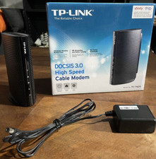 TP-LINK TC-7620 680Mbps Cable Modem TESTED WORKS GREAT Used Mint Condition picture