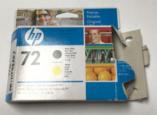 HP DesignJet 72 C9384A Yellow Matte Black PrintHead open box 11-2009 picture