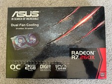 ASUS Radeon R7 260X 2GB OC Edition Dual Fan Cooling [Box with Slight Damage] picture