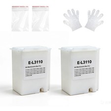 2pcs L3110 Waste Ink Tank Compatible with ET-2800 ET-2812 ET-2826 ET-2880 ET-... picture