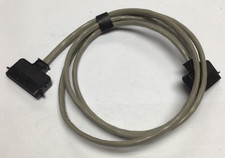 25PR Telco Mm Connectorized Cable 180/180 Alphenol Connector Screw Type 7ft new picture