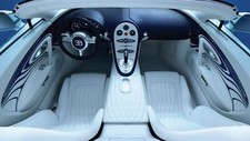 Cars bugatti veyron car interiors grand Desk Mat Stitched picture