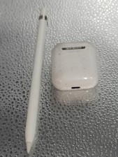 APPLE WHITE 1ST GEN PENCIL AIR PODS BUNDLE  picture
