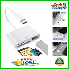 Multi-Functional USB C SD/TF Card Reader - Effortless Sharing for iPhone Users picture