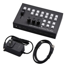 HDMI Video Switcher Mixer Support Multiple Camera Live Streaming OSD PIP MIC picture