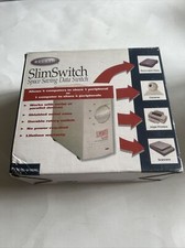 Belkin SlimSwitch 4-Port Data Switch Centronics F1B028-V new J33 picture