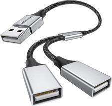USB Splitter 1 in 2 Out,Usb a Splitter Dual USB Printer Splitter picture