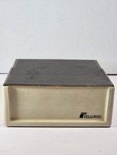 Vintage Fellowes Fan File Flip Up 3.5