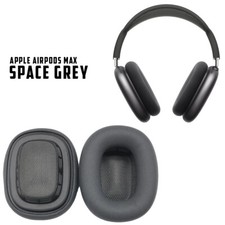 Replacement Ear Pads for Apple AirPods Max Headphones Earpad Gray/Black 1 Pair picture
