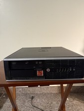HP Compaq Small Form Factor SFF Desktop PC DVD-RW Windows 7 Era Untested picture